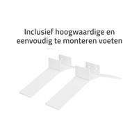 HOMBLI Smart Infrared Panel Heater - 350W Paneelverwarmer Grijs - thumbnail