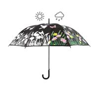 Esschert Design kleur veranderende paraplu bloemenwijde - thumbnail