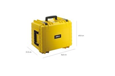 B & W International Outdoor-koffer outdoor.cases Typ 5500 37.9 l (b x h x d) 495 x 365 x 315 mm Geel 5500/Y/SI
