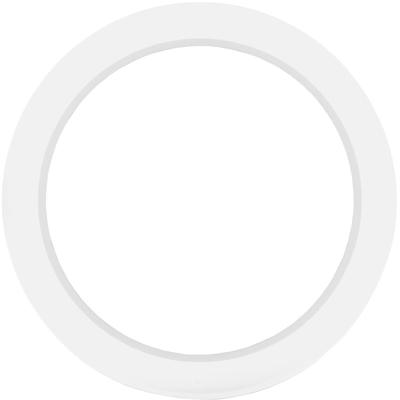 LED Downlight Pro Opbouw Rond 18W - 6500K Koud Wit - Mat Wit Kunststof