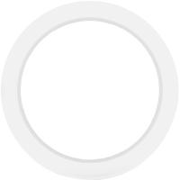 LED Downlight Pro Opbouw Rond 18W - 6500K Koud Wit - Mat Wit Kunststof - thumbnail