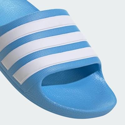 adidas Adilette Aqua Slippers Kids Lichtblauw Wit