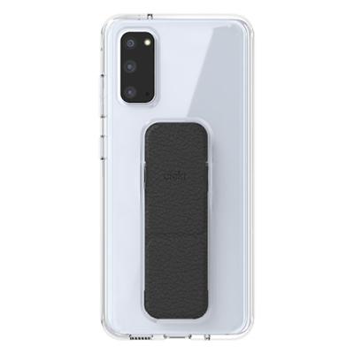 Clckr - Samsung Galaxy S20 Hoesje - Clear Grip Case Zwart