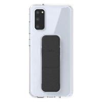 Clckr - Samsung Galaxy S20 Hoesje - Clear Grip Case Zwart - thumbnail