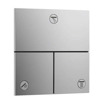 Hansgrohe ShowerSelect Comfort E stopkraan inbouw voor 3 functies, chroom Hansgrohe ShowerSelect Comfort E stopkraan inbouw voor 3 functies, chroom