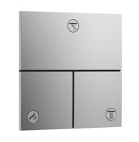 Hansgrohe ShowerSelect Comfort E stopkraan inbouw voor 3 functies, chroom - thumbnail