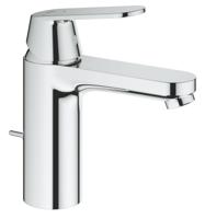 GROHE Eurosmart Cosmopolitan waterbesparende wastafelkraan met medium uitloop met waste chroom 2339600e - thumbnail