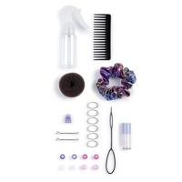 Smoby - Afro-haarstylinghoofd - Gemakkelijk te stylen - 23 realistische accessoires - Warmtegevoelige lippen - Opbergluik - thumbnail