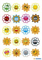 Etiket herma 3668 crazy zonnen puffy | 10 stuks - thumbnail