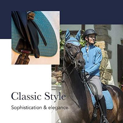 LeMieux Loire classic satin Zadeldek wit maat:dr full