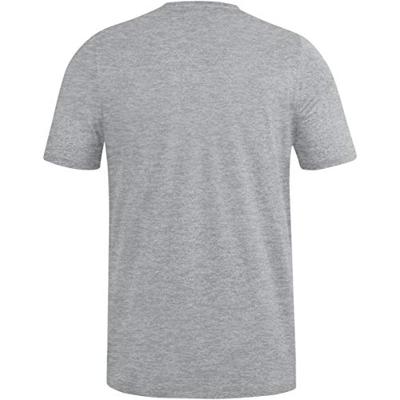 JAKO 6129 T-Shirt Premium Basics - Lichtgrijs Gemeleerd - XXL