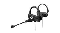 Qpad Qh-5 Esports Stereo Gaming Oorknoppen met Microfoon 3.5mm Stereo Jack Connector 1.5m Kabel, zwart - thumbnail