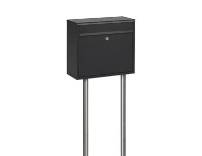 Brievenbus Calgary - mat zwart Brievenbus Calgary - mat zwart