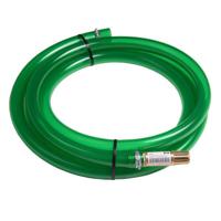 Weidepompslang set groen 7m. compl. MESSING korf +slangklem - thumbnail