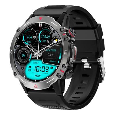 Trevi T-FIT 510 A Smarwatch met draadloze oproepfunctie, groot display 1,43 inch AMOLED, intelligent horloge voor controle van fysieke activiteit en welzijn, slaapmonitor, waterdicht IP68, zwart