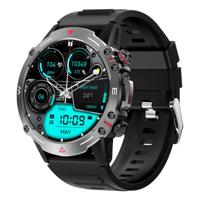 Trevi T-FIT 510 A Smarwatch met draadloze oproepfunctie, groot display 1,43 inch AMOLED, intelligent horloge voor controle van fysieke activiteit en welzijn, slaapmonitor, waterdicht IP68, zwart - thumbnail