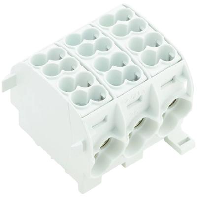 Weidmüller 1561130000 Verdeelblok Schroeven Lichtgrijs 2 stuk(s)