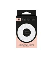 2B Nails Natural Square - thumbnail