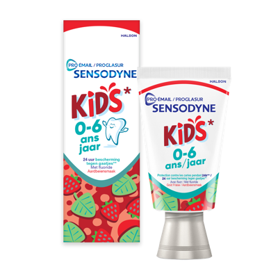 Sensodyne Proglasur Kids Aardbeiensmaak Tandpasta 0-6 Jaar Sensodyne Proglasur Kids Aardbeiensmaak Tandpasta 0-6 Jaar