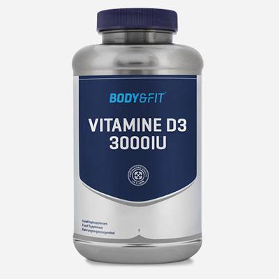 Vitamine D3 - 3000 Iu | Body & Fit | 180