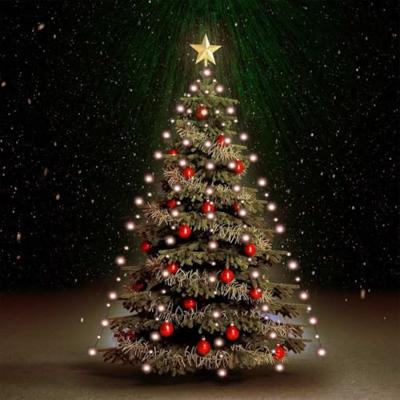 VidaXL Kerstboomverlichting met 180 led's net 180 cm