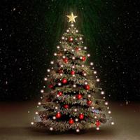 VidaXL Kerstboomverlichting met 180 led's net 180 cm - thumbnail