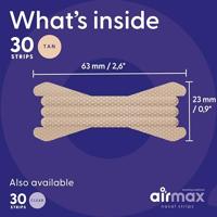 Airmax Nasal strips tan 30 Stuks - thumbnail