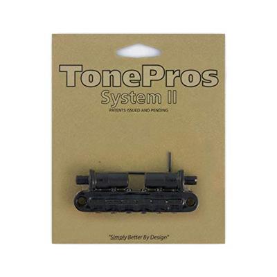 TonePros T3BT Black Metric Locking TOM Style Bridge TonePros T3BT Black Metric Locking TOM Style Bridge