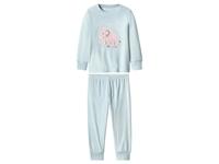 lupilu Pluche kinder pyjama (Lichtblauw, 122/128) - thumbnail