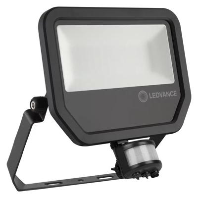 Enzo Ledvance led bouwlamp 50w 4000k zwart + sensor - 5017581 Enzo Ledvance led bouwlamp 50w 4000k zwart + sensor - 5017581