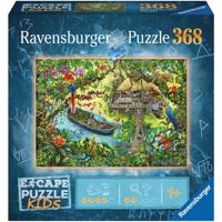 Ravensburger Puzzel Escape Kids Jungle 368 Stukjes - thumbnail
