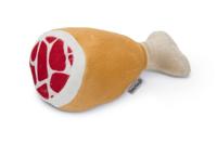 Pluche hondenspeeltje drumstick 22 cm - thumbnail