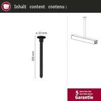 Paulmann Rails afstands houder zwart - thumbnail