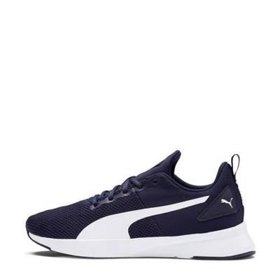 Puma FLYER RUNNER hardloopschoenen donkerblauw/wit