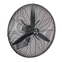 CasaFan WM3 Wall Eco IP44 SL Wandventilator 123 W (Ø x h) 70 cm x 700 mm Zwart - thumbnail