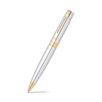 Sheaffer SF-E2934251 Balpen 300 Bright Chrome Gold Tone - thumbnail