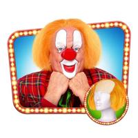 Clownspruik Bas oranje - thumbnail