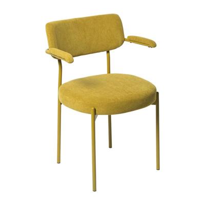 Eetkamerstoel Elvis - okergeel - 79x57x52 cm Eetkamerstoel Elvis - okergeel - 79x57x52 cm