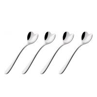 Alessi Big love Koffielepeltjes rvs hartvormig, per 4 - thumbnail