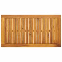 Tuintafel 100x55x45 cm massief acaciahout - thumbnail