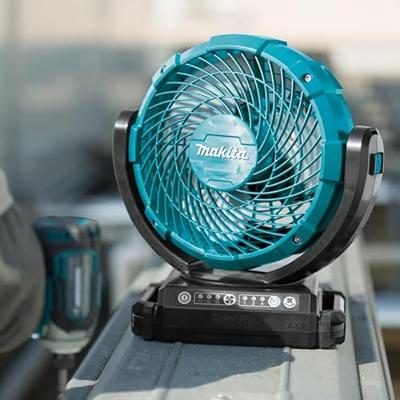 Makita DCF102Z 14,4 / 18 V Ventilator met zwenkfunctie Zonder accu&apos;s en lader - DCF102Z - thumbnail