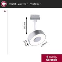 Paulmann Circle 230V-railsysteem lamp URail 5 W LED Chroom (mat) - thumbnail