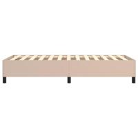 Boxspringframe kunstleer cappuccino 90x190 cm - thumbnail