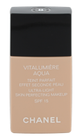 Chanel Vitalumiere Aqua Ultra-Light Makeup SPF15 30ml 10 Beige Highlighter Dames - thumbnail