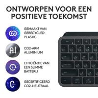 Logitech MX Keys S Plus Advanced Wireless Illuminated Keyboard gaming toetsenbord - thumbnail