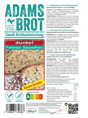 Adams Brot Broodmix Dunkel