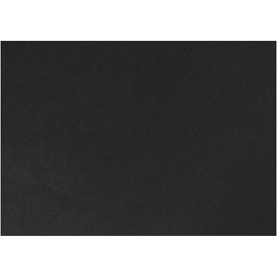 Creativ Company Kraft-papier, a4, vel 210x297 mm, 100 gr, zwart, 20 vel/ 1 doos