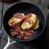 Le Creuset Hapjespan - Sauteuse - Les Forgées TNS - ø 24 cm / 2.3 liter - standaard anti-aanbaklaag - thumbnail