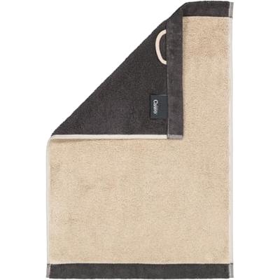 Cawö Cawo Lifestyle Splash Doubleface 7071 Gastendoekje 30x50 leinen/basalt