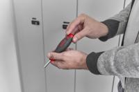 Wiha 45292 | pocketmax® magnetic | schroevendraaier met bitmagazijn | 8 bits | 1/4" - 45292 - thumbnail